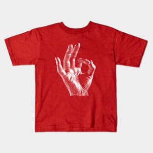 Hand Gesture Kids T-Shirt